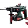 Metabo KHA 18 LTX - 2 X 5.2 Ah Accu Boorhamer 2.2J | SDS+ | 18 Volt Li-Ion 5.2 Ah | +metaBOX [600210650]