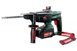Metabo KHA 18 LTX - 2 X 5.2 Ah Accu Boorhamer 2.2J | SDS+ | 18 Volt Li-Ion 5.2 Ah | +metaBOX [600210650]