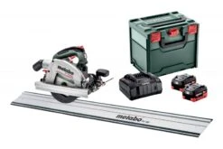 Metabo KS 18 LTX 66 BL + FS 160 Accu Cirkelzaag | 18V 8,0 Ah LiHD | 66 Mm | FS160 |+MetaBOX [691194810]