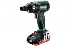 Metabo SSW 18 LTX 400 BL Slagschroevendraaier | 2x 18 Volt 4,0 Ah LiHD | +MetaBOX [602205800]