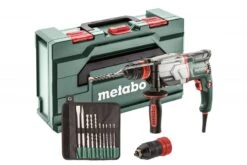Metabo UHE 2660-2 Quick Set Combihamer | 800W | 2,8J | +Koffer, Boorhouder En Boor/beitelset [600697510]